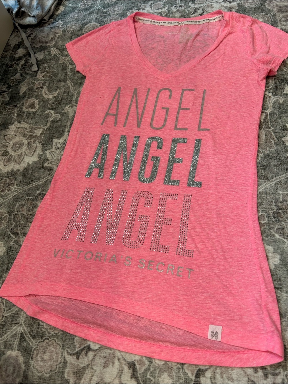 Victoria's Secret Supermodel Essentials V-Neck 'Angel' Tee